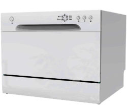 ESSENTIALS  CDWTT15 Compact Dishwasher - White